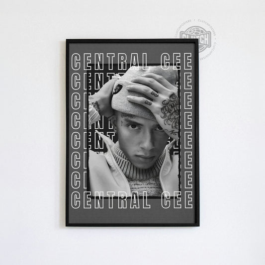 Central Cee 'Writing' Poster