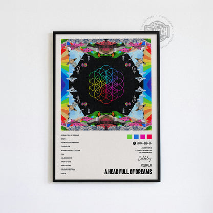 Coldplay 'A Head Full Of Dreams' Album Poster
