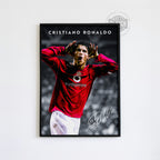 Cristiano Ronaldo Vintage Poster