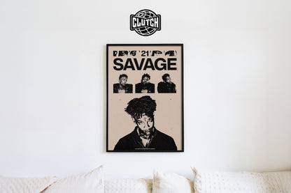 21 Savage 'Trio' Poster