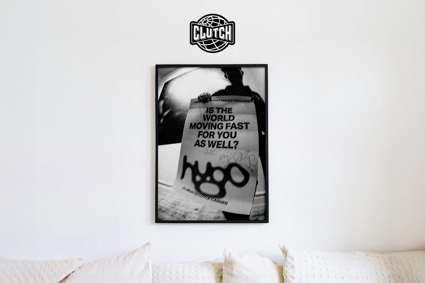 Loyle Carner 'Hugo World Moving Fast' Street Poster