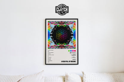 Coldplay 'A Head Full Of Dreams' Album Poster