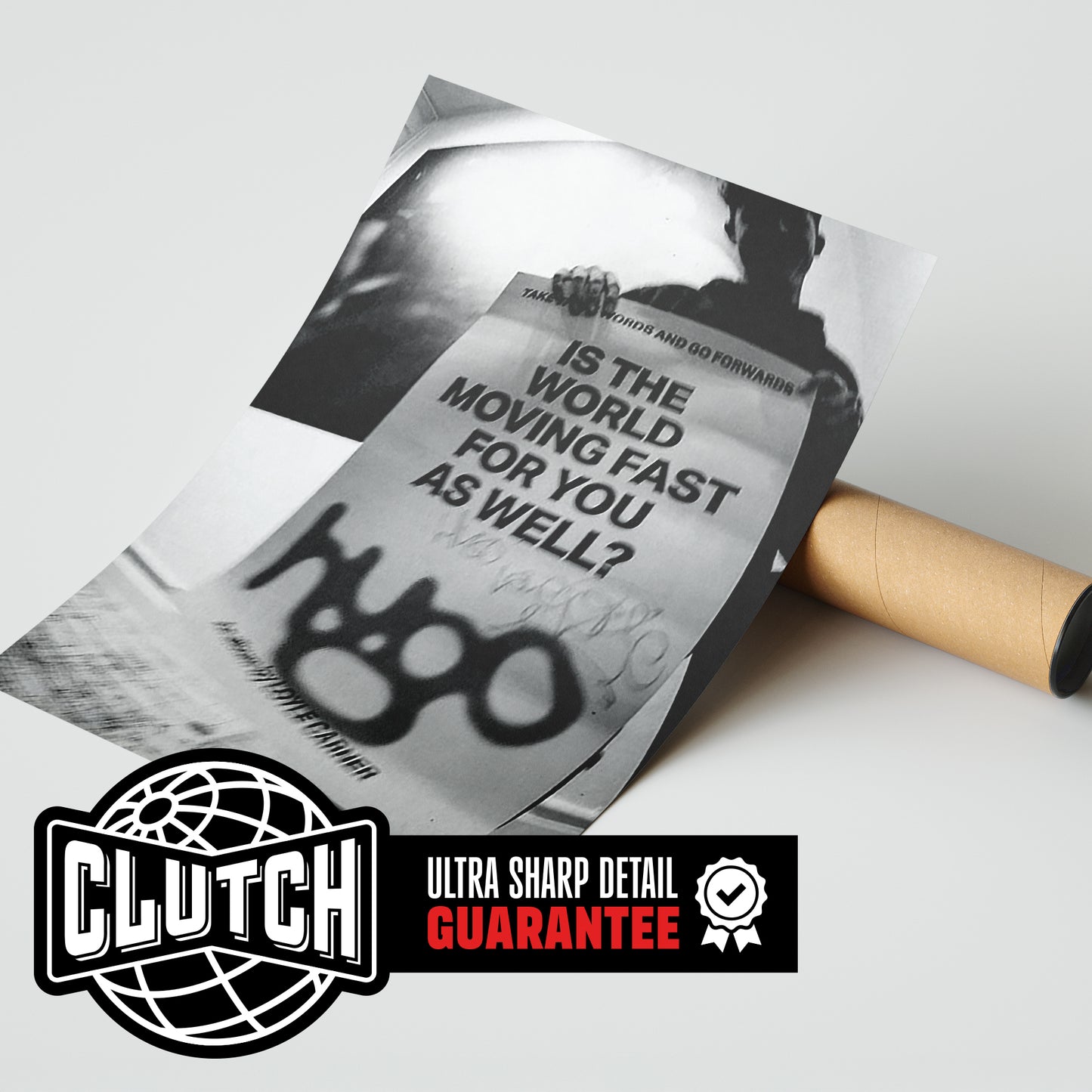 Loyle Carner 'Hugo World Moving Fast' Street Poster