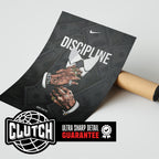 Discipline Money Nike Poster