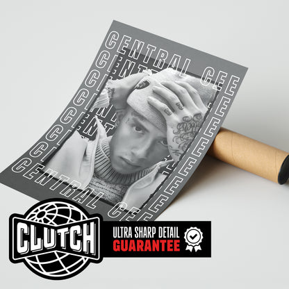 Central Cee 'Writing' Poster