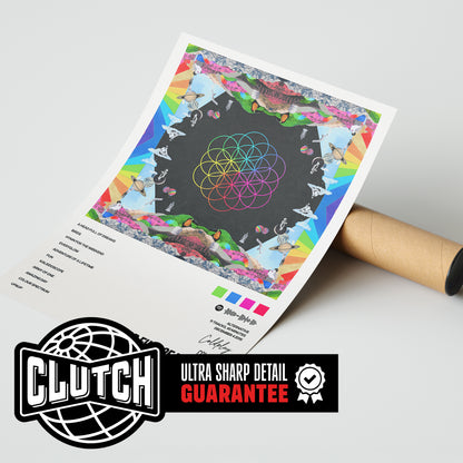 Coldplay 'A Head Full Of Dreams' Album Poster