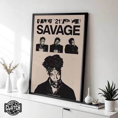 21 Savage 'Trio' Poster