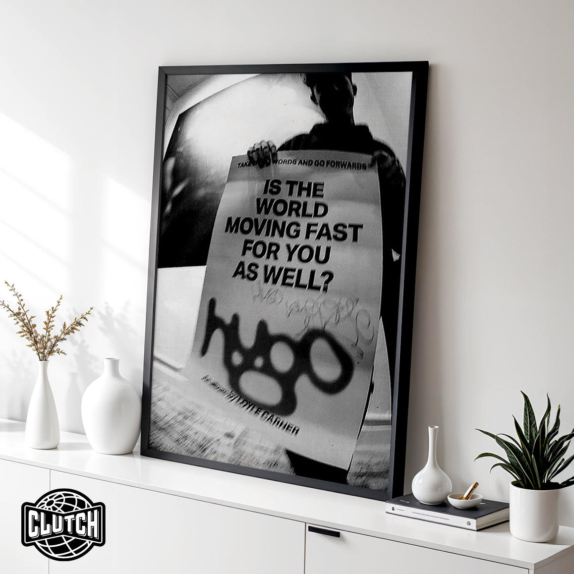 Loyle Carner 'Hugo World Moving Fast' Street Poster