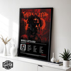 Playboi Carti 'Whole Lotta Red' Tracklist Poster