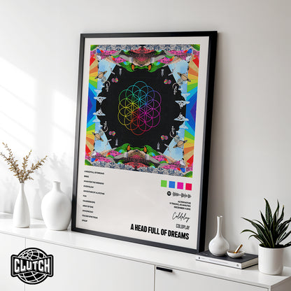 Coldplay 'A Head Full Of Dreams' Album Poster