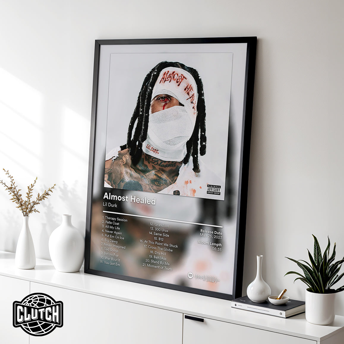 Lil Durk 'Almost Healed' Album Poster