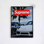 Supreme Porsche Poster