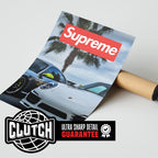 Supreme Porsche Poster