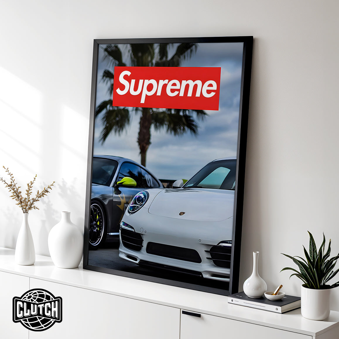 Supreme Porsche Poster