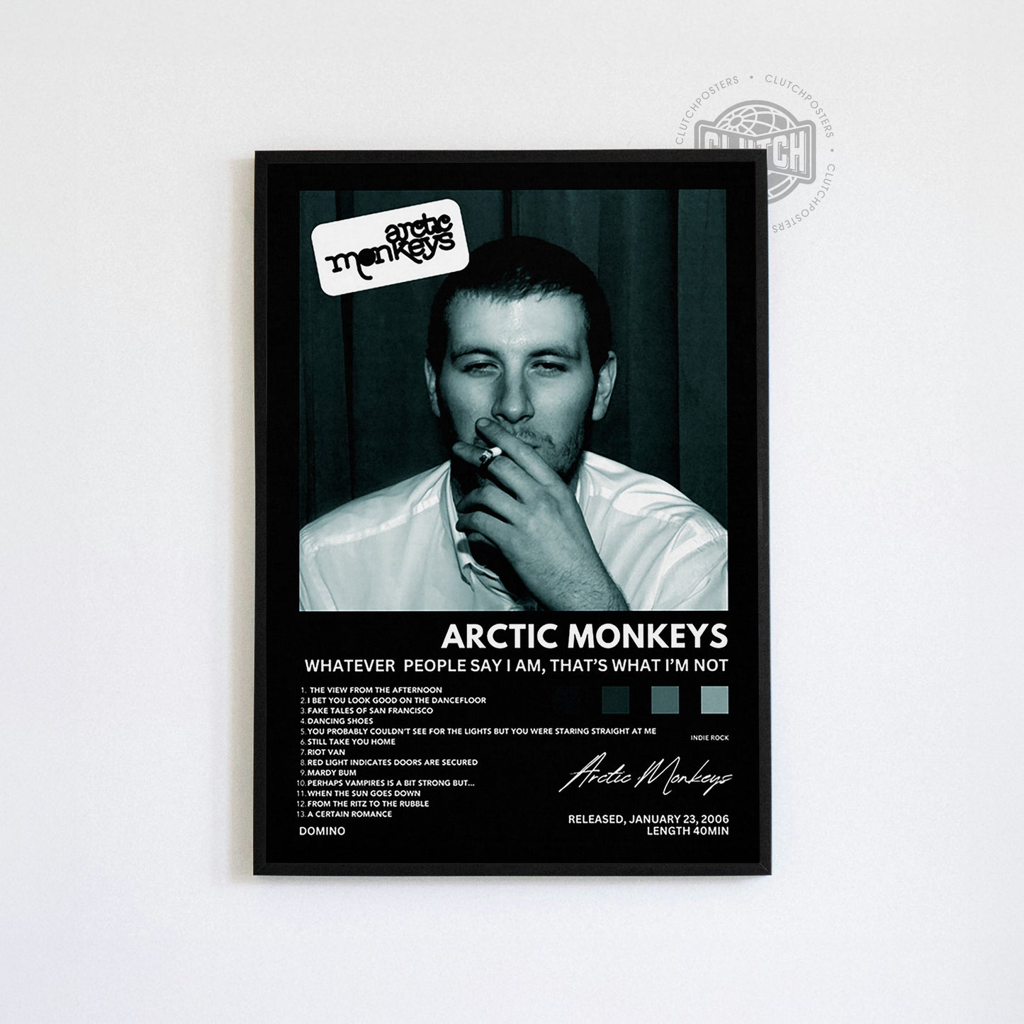 Arctic Monkeys 'Whatever People Say I am, That's What I'm Not' Album Poster