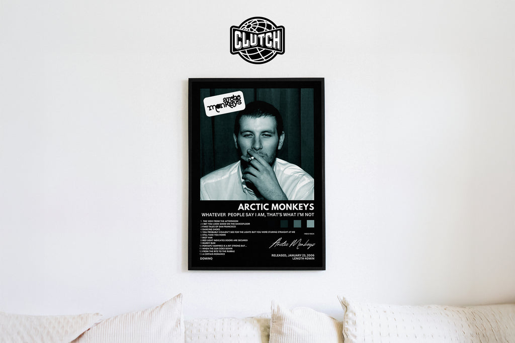 Arctic Monkeys 'Whatever People Say I am, That's What I'm Not' Album Poster