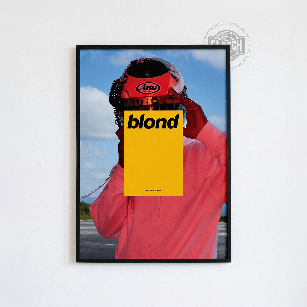 Frank Ocean 'Blond' Aesthetic Poster