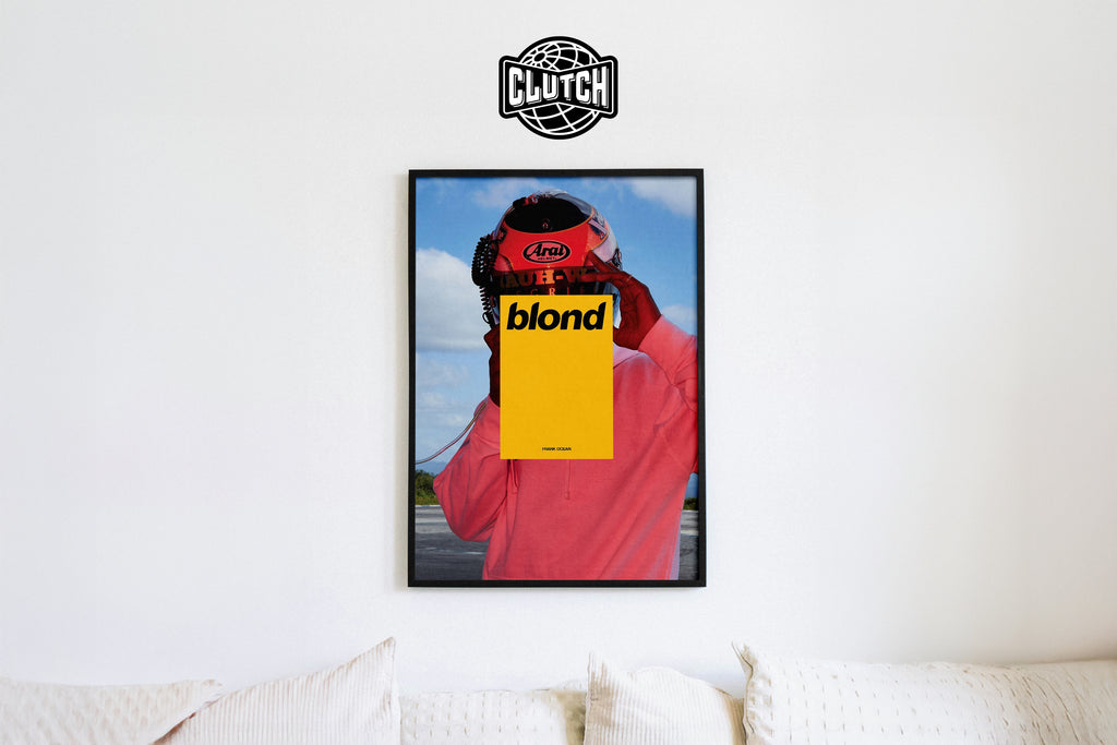 Frank Ocean 'Blond' Aesthetic Poster