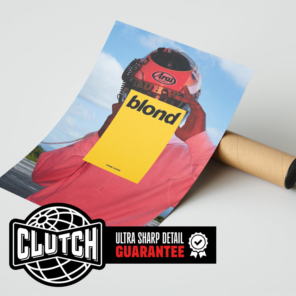Frank Ocean 'Blond' Aesthetic Poster