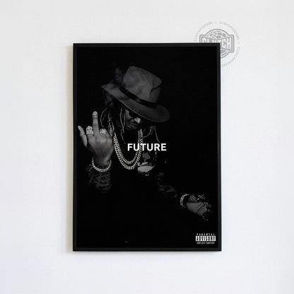 Future B&W Poster