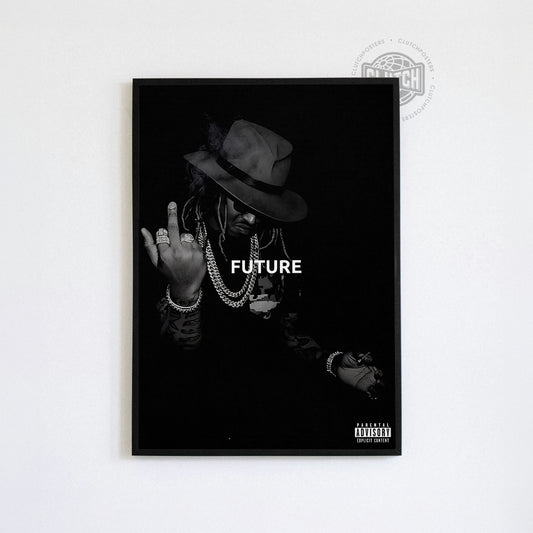 Future B&W Poster