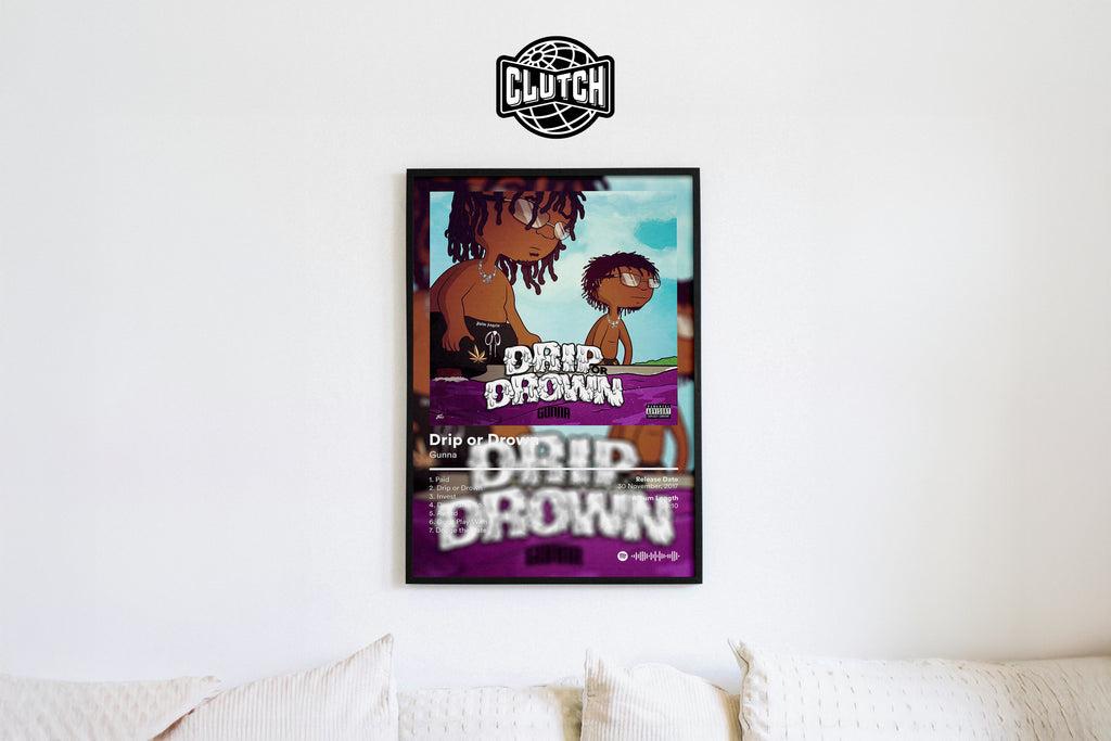 Gunna 'Drip or Drown' Album Poster