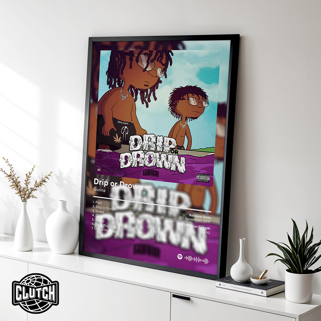 Gunna 'Drip or Drown' Album Poster
