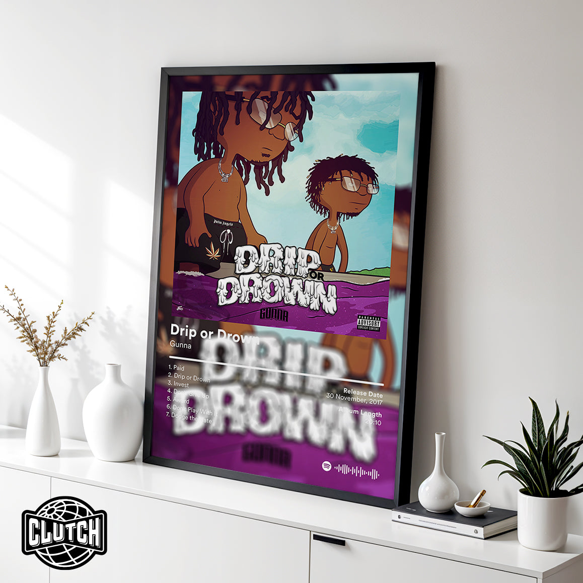 Gunna 'Drip or Drown' Album Poster