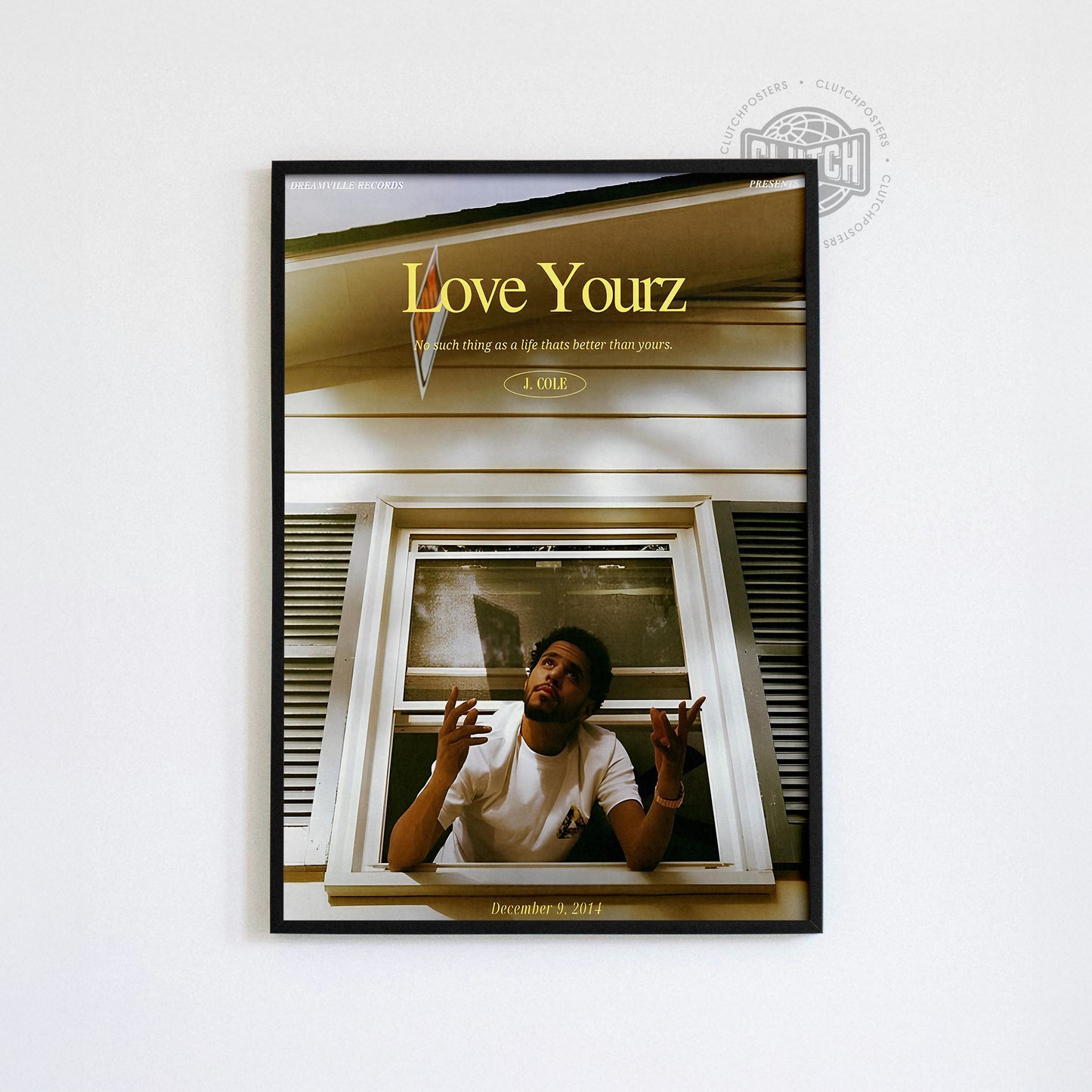 J Cole 'Love Yourz' Poster