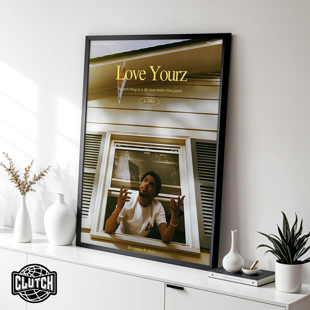 J Cole 'Love Yourz' Poster