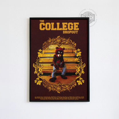 Kanye West 'The College Dropout' V1 Poster