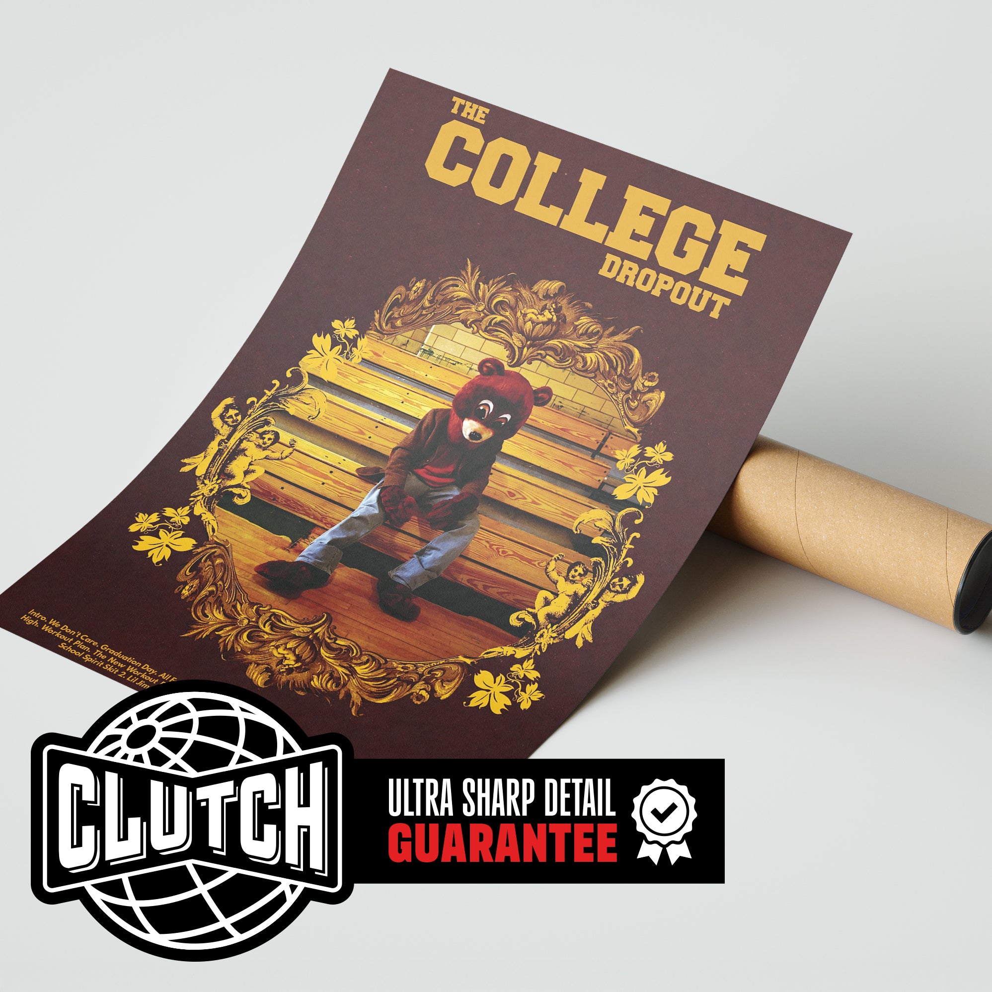 Kanye West 'The College Dropout' V1 Poster