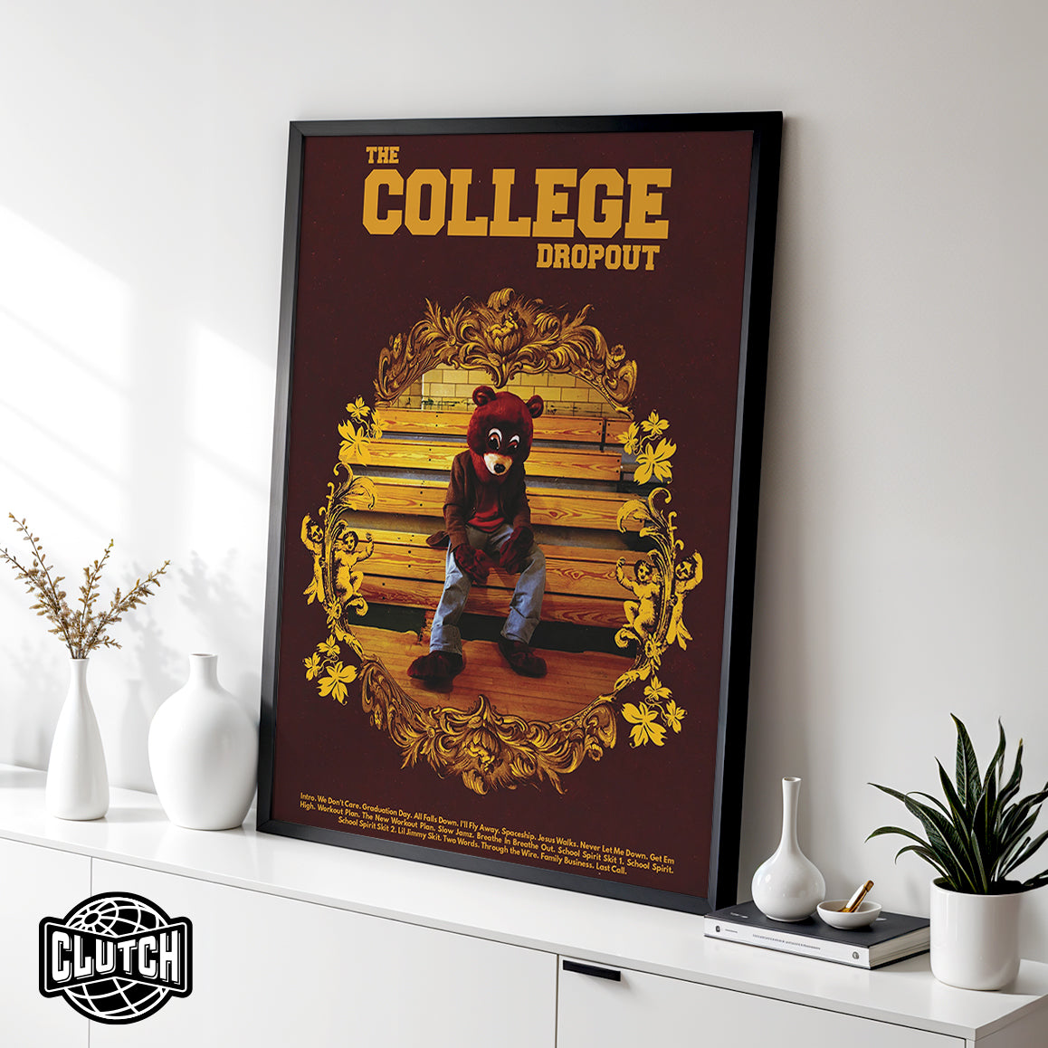 Kanye West 'The College Dropout' V1 Poster