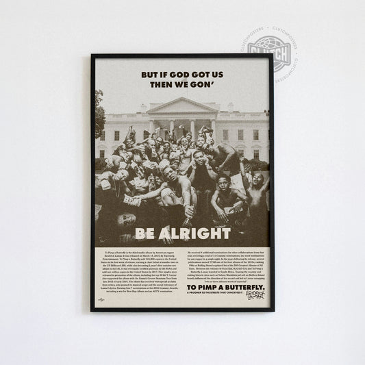 Kendrick Lamar 'We Gon Be Alright' Poster