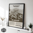 Kendrick Lamar 'We Gon Be Alright' Poster