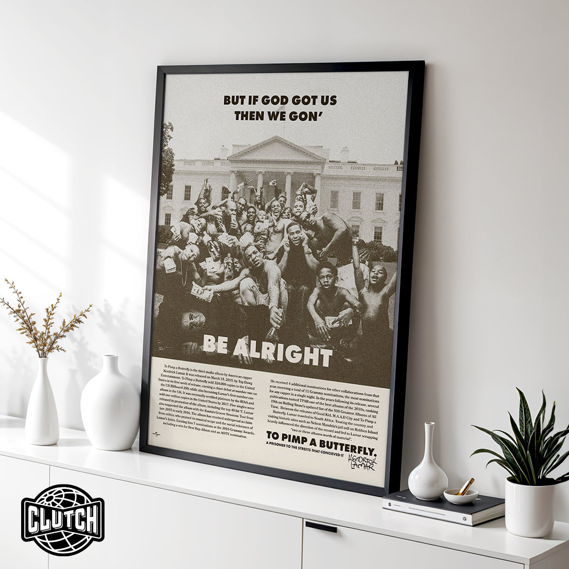 Kendrick Lamar 'We Gon Be Alright' Poster