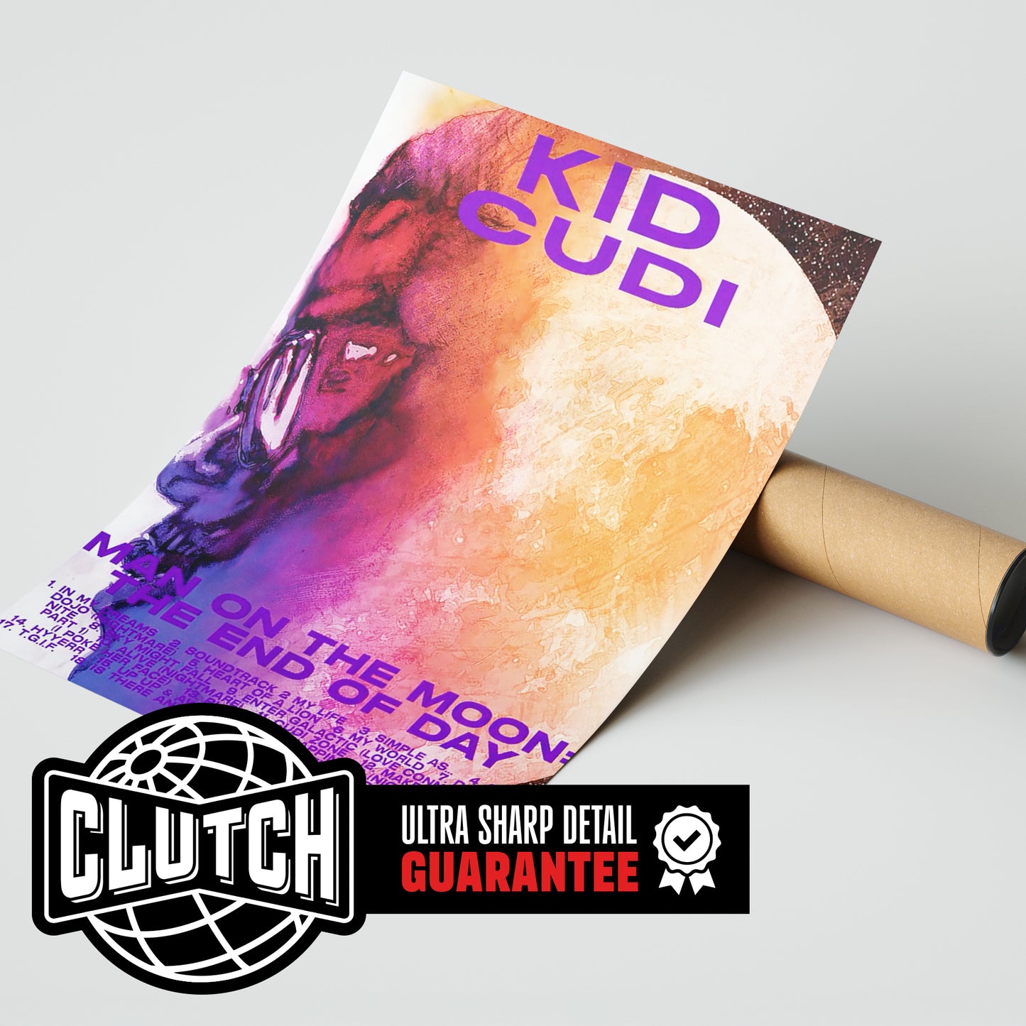 Kid Cudi 'Man On The Moon' OG Poster