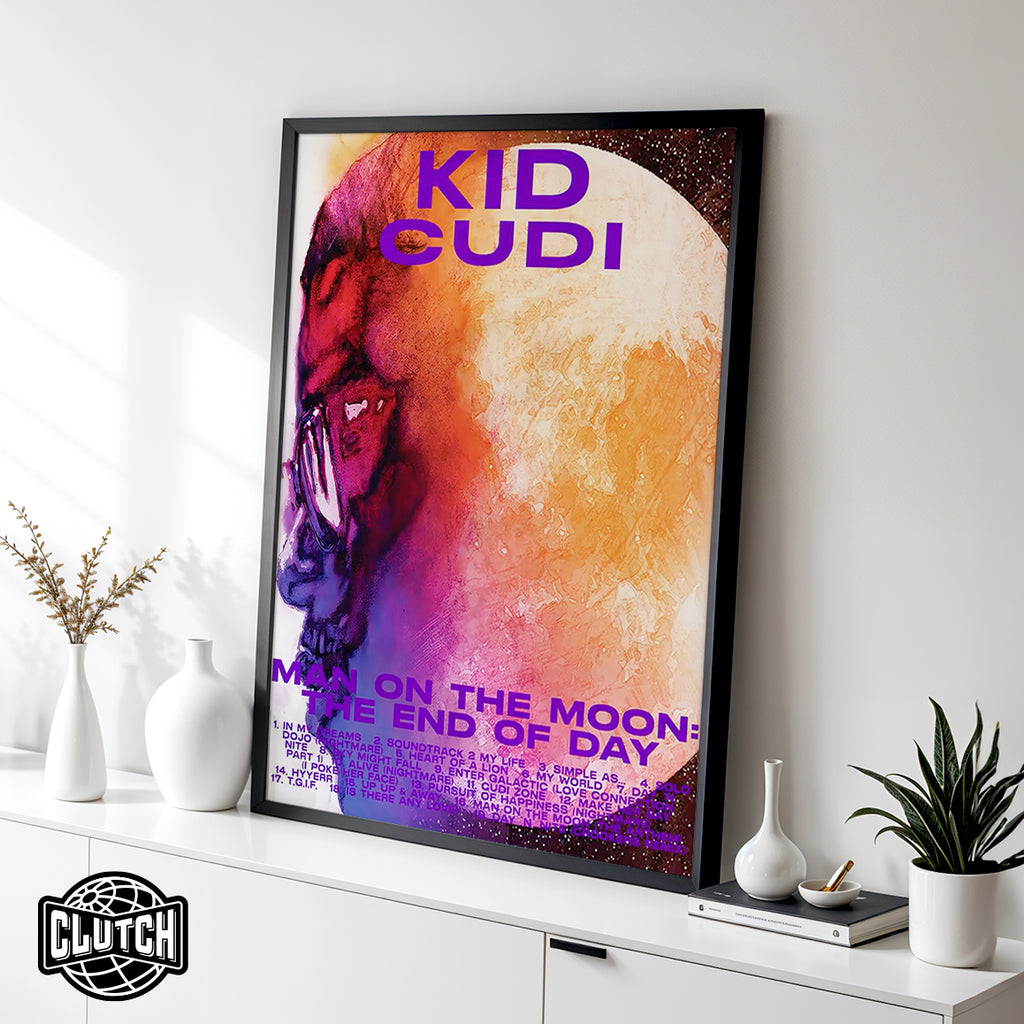 Kid Cudi 'Man On The Moon' OG Poster