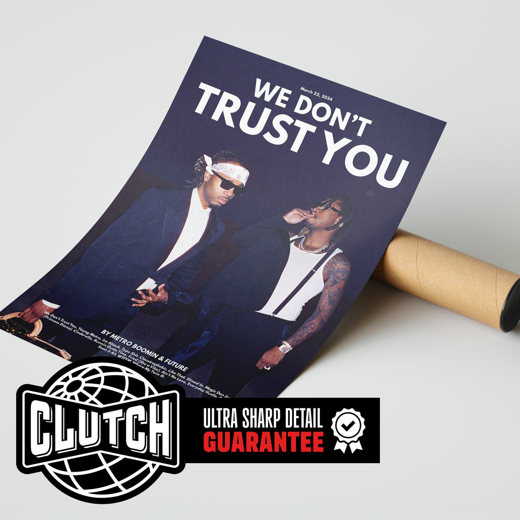 Metro Boomin 'We Don't Trust You' Poster