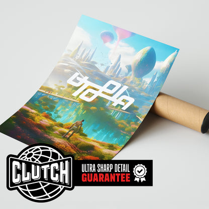 Travis Scott - Utopia Poster