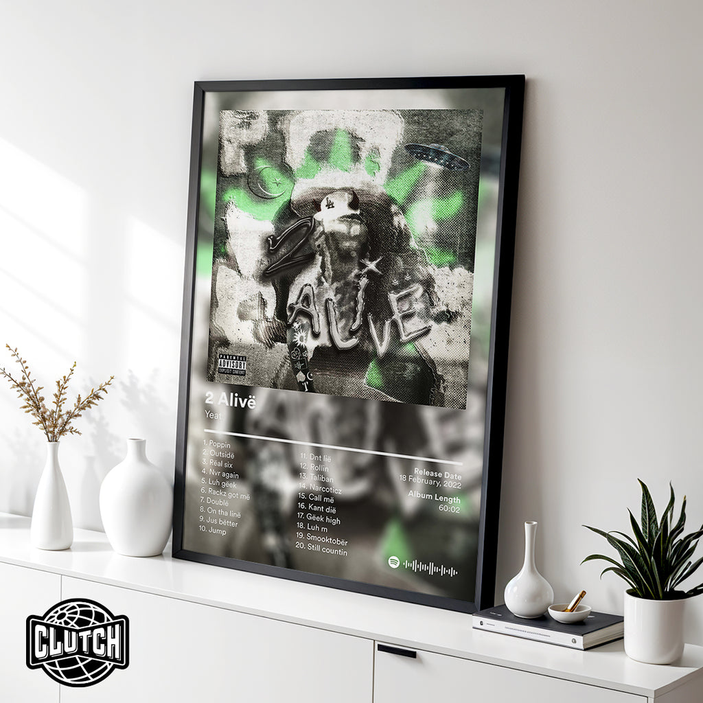 Yeat '2 Alivë' Album Poster