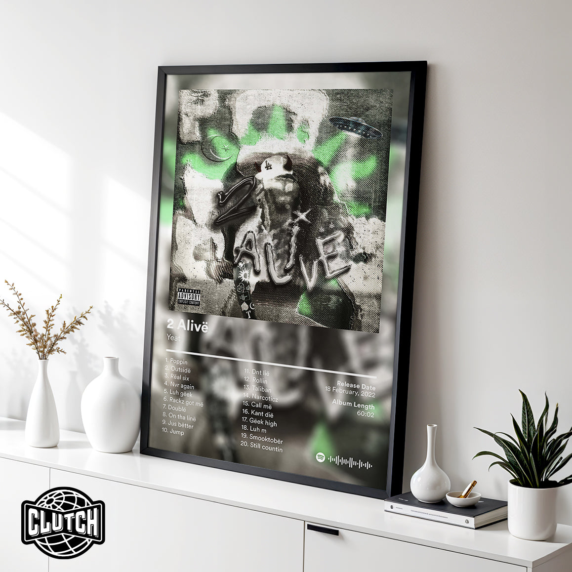 Yeat '2 Alivë' Album Poster