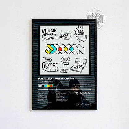 MF DOOM 'Key To The Cuffs' Album Poster