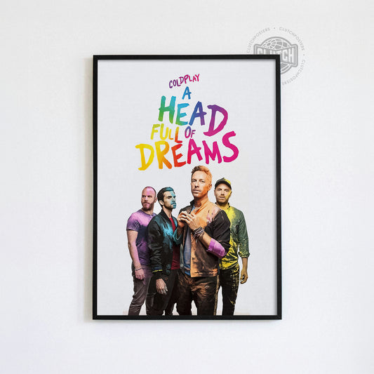 Coldplay 'A Head Full Of Dreams' Poster