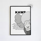 Kaws Cry Poster