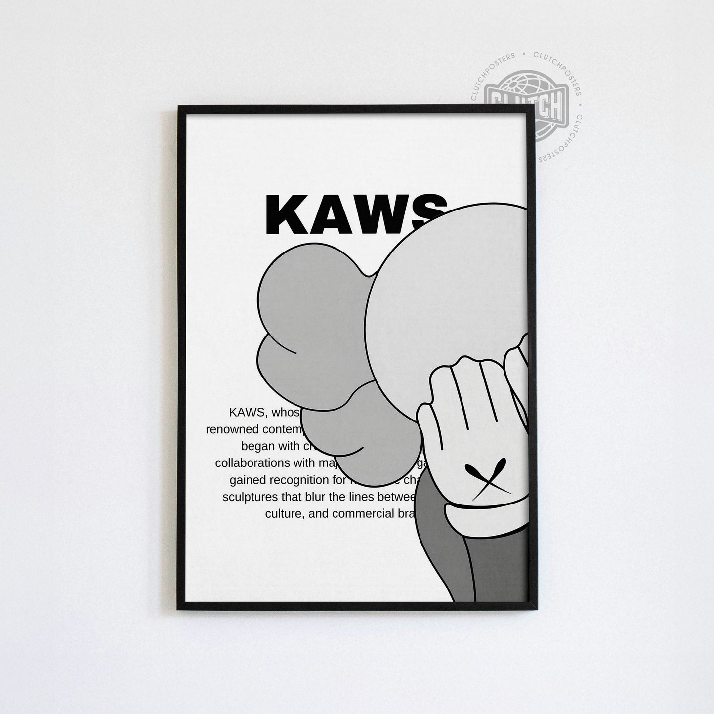 Kaws Cry Poster