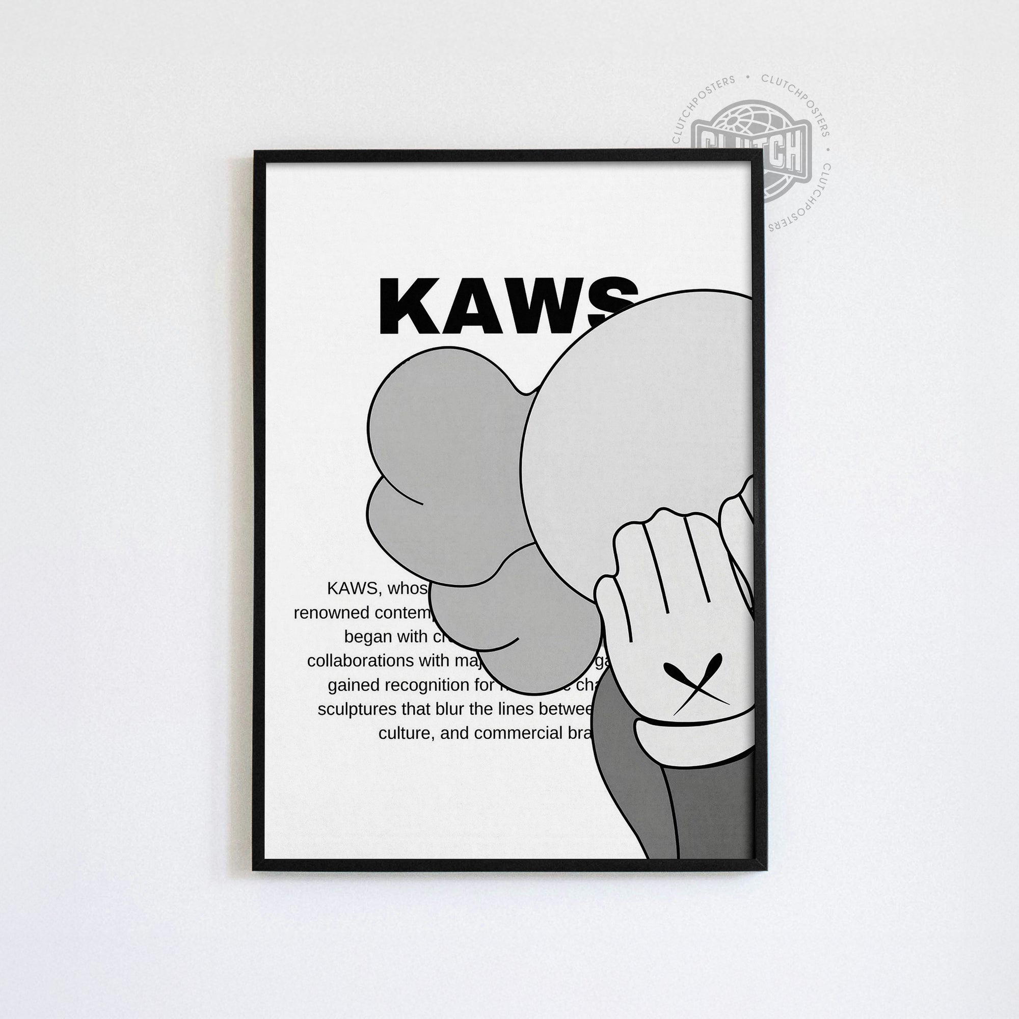 Kaws Cry Poster