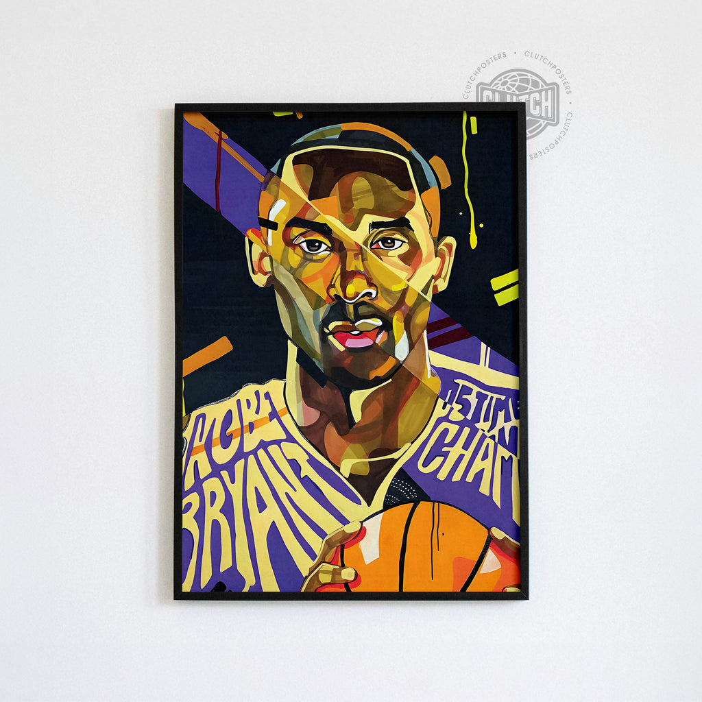 Kobe Bryant Art Poster
