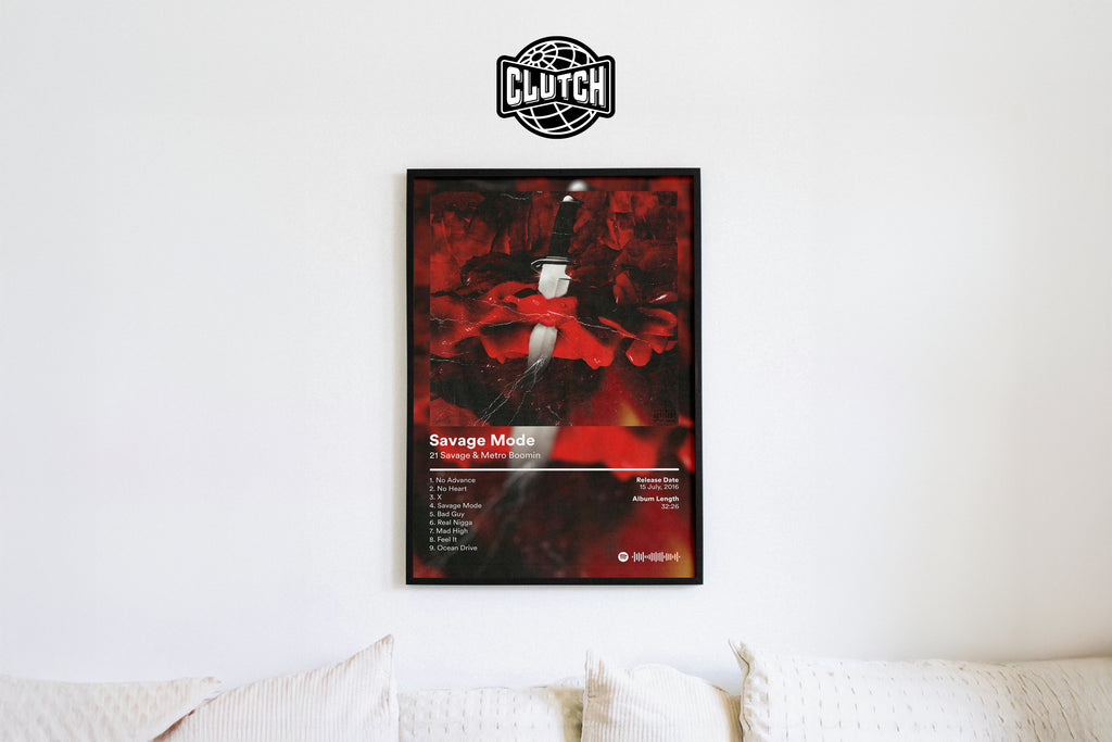 21 Savage 'Savage Mode' Album Poster