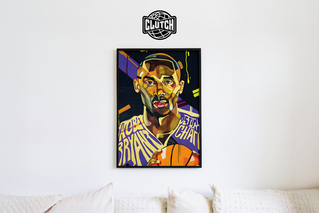 Kobe Bryant Art Poster